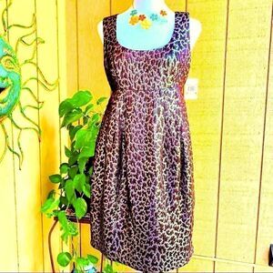 MICHAEL Michael Kors Black and Silver Mini Dress